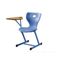 (Furniture)Popular Oman School Furniture Irregularly shaped Student Desk and Chair